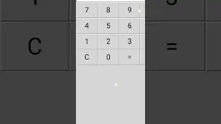 Simple Calculator App in Python using Tkinter! 🖥️ 