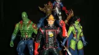 Custom Marvel Legends Drax & Gamora