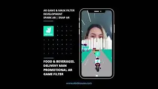 DELIVEROO DELIVERY MAN AR GAME FILTER