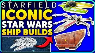 Starfield Star Wars Ship Builds are UNREAL!