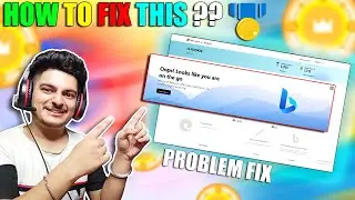 OOPS! LOOKS LIKE YOU ARE ON THE GO PROBLEM FIX IN MS REWARD | MS REWARD ERROR FIX