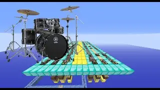 I Made a Drum Machine in Minecraft