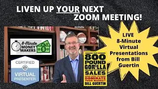 "8-Minute MoneyMakers" - IRRESISTIBLE Zoom Presentations by Bill Guertin, The 800-Pound Gorilla