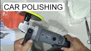 UNBOXING CAR POLISHING MACHINE FERREX ALDI