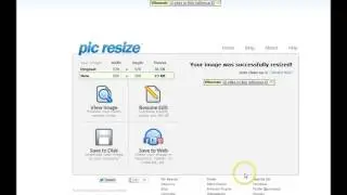 How to Resize A Picture Quick From The Internet
