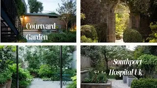 Courtyard Garden at Southport Hospital UK 🇬🇧 | sobia’s world