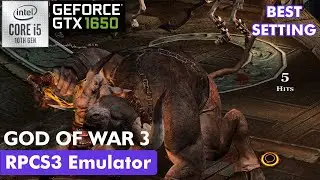 GOD OF WAR 3 - RPCS3 (BEST SETTING) | GTX 1650 | I5-10300H | Acer Nitro 5 AN515-55