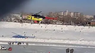 2024-02-23. Тюмень, набережная реки Тура.