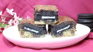 Oreo Brookie Bars