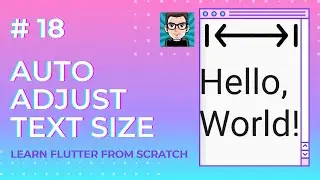 Auto Adjust Text Size in Flutter using 