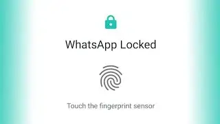 WhatsApp Fingerprint Lock | New Feature