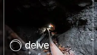 Pumping dry an abandoned flooded mine / Time-lapse