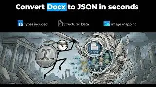 Convert DOCX to Structured  JSON with Image mapping | docxtojson.com