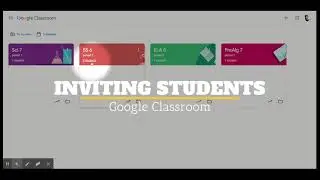 Inviting Students to your Google Classroom
