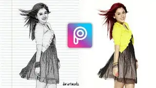 How to Make Sketch Effect in Picsart Mobile | Easy Tutorial