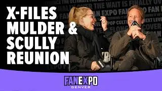 X-Files Mulder and Sully Reunion | FAN EXPO Denver
