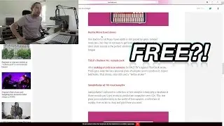 21 Free Sample Packs (+ my usb hub broke)