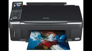 МФУ EPSON TX- 410. Замена  картриджей на СНПЧ WWM.