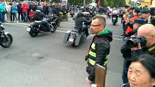 Дворцовая площадь. Закрытие мотосезона-2019