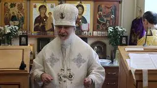 Проповедь епископа Амвросия (Тимрота) на Святое Богоявление, 19 января 2024 года