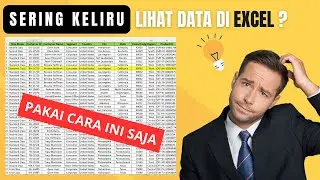Cara Meng-Highlight Baris Data Tabel di Excel Agar Mudah Lihat Data Satu Barisnya
