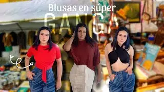 ROPA de PACA de $5 pesos + Haul 👗😍 #ropadesegundamano #tianguis #mercadito #ropadepaca