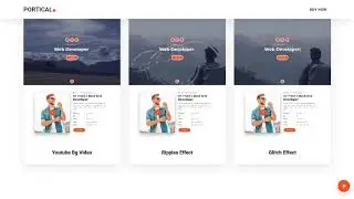 Portical - Portfolio Template