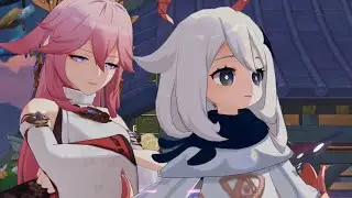 Paimon talks bad about Yae Miko | Genshin Impact Best Moments