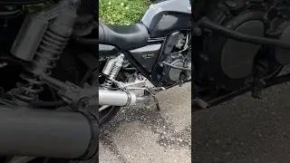 Выхлоп/Exhaust Honda CB400SF stock vs zero titanium Japan