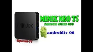 MINIX NEO T5 4K MEDIA HUB RUNNING ANDROID TV OS | GREAT WIFI TOO
