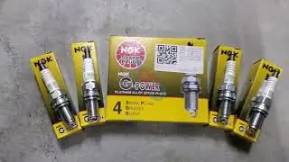 SPARK PLUG -PLATINUM(40,000 KM) ALZA(2009~PRESENT) NGK SPARK PLUG 1 SET 4 PCS-REF:DCPR7EGP