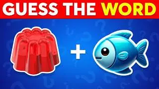 Can You Guess The WORD By Emojis? 🤔 Popular Words Edition | Quiz Kitten
