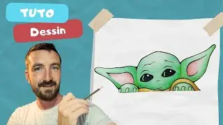 Comment dessine grogu facilement