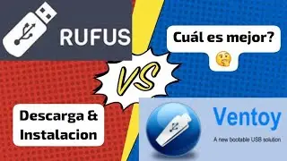 ¿Descargo RUFUS o Ventoy?🤯 tengo un usb de 16gb | GUIA DE INSTALACIÓN