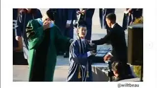 I hit the woah at graduation