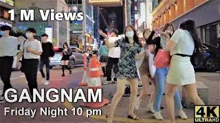 [SEOUL] Young people play like this at Gangnam on a Friday night.