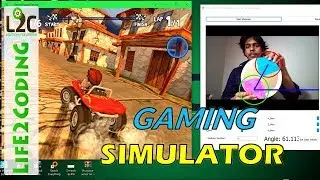 Controlling Racing Game using OpenCV Based Driving Simulator