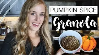 EASY PUMPKIN SPICE GRANOLA MEAL PREP | Vegan + Oil Free + Sugar Free | Jordan Cornwell