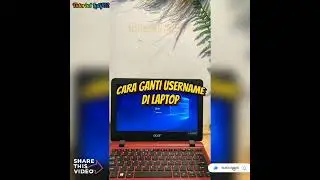 Cara Ganti Username di Laptop