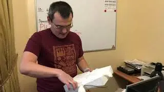 Распаковка Macbook от Бандерольки