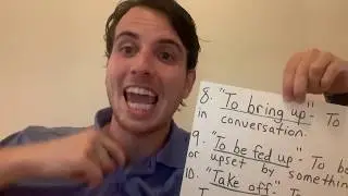 10 common phrasal verbs in English Pt. 2