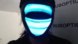The one and only Sound reactive Jorge Pong New LED Mask Frequency Waves