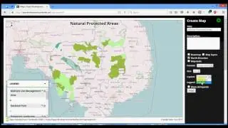 How to print map layer on ODC site and download it as image file on your own