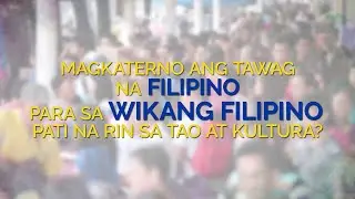 WIKAALAMAN | Filipino para sa wika, Filipino para sa Tao at Kultura