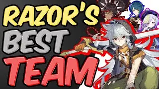 BEST RAZOR TEAM GENSHIN IMPACT TIER LIST 1.1 | RAZOR BUILD GUIDE