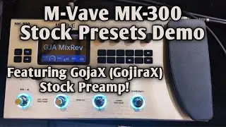 M-Vave MK-300 for Electric/Bass Guitar Stock Presets Quick Demo at M-Vave Booth, Music China 2024