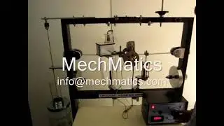 Forced Damped Vibration of Simply Supported beam