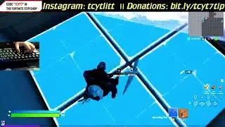Gateron Black sound test || Fortnite editing course with KEYBOARD CAM and MIC CLOSE TO KEYBOARD! HTC