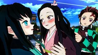 O TOKITO acha a NEZUKO FOFA em forma HUMANA??? | Perguntas e Respostas no Demon Slayer Vr