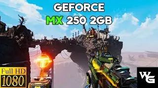 NVIDIA GeForce MX250 - Borderlands 3 GRAPHICS TEST